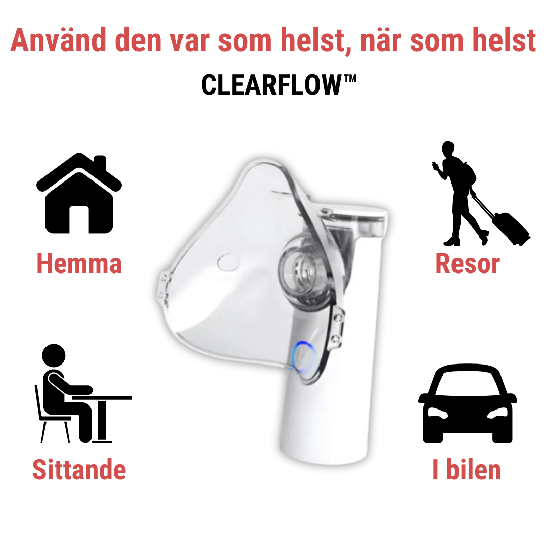 ClearFlow™ - naturlig vejrtrækningshjælp