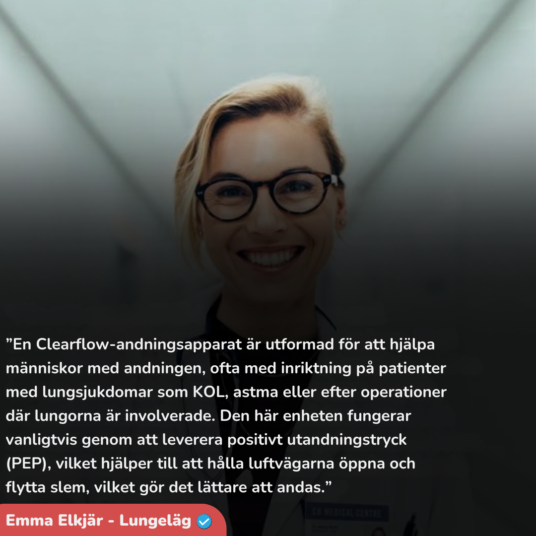 ClearFlow™ - naturlig vejrtrækningshjælp